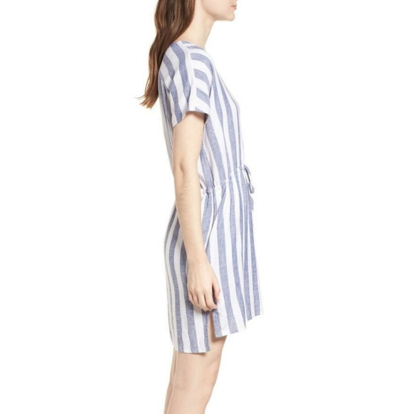 Rails Wren Stripe Print Dress in Seattle Stripe - Picture 3 of 8